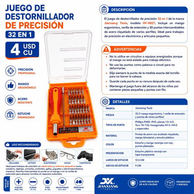 Medidor de voltaje, maleta de herramientas, taladros con kit de herramientas - 6/7