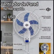 Ventilador de pared Eko en 40 usd con garantía y mensajería gratis - Img 57575523