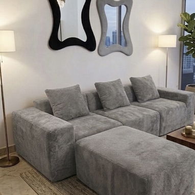 Sofá L empacados al vacío 650 usd - Img 118724829