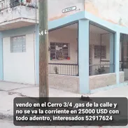 Vendo casa apto Habana municipio Cerro soy la propietaria con todo adentro y en 21000 USD vacia - Img 57562209