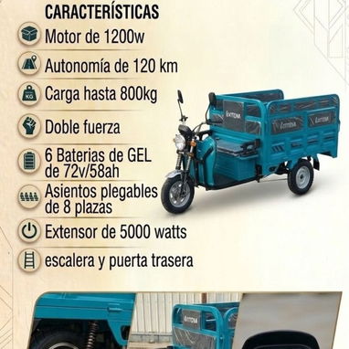 ‼️TRICICLOS ELÉCTRICOS VARIOS MODELOS ‼️ - Img 123241973