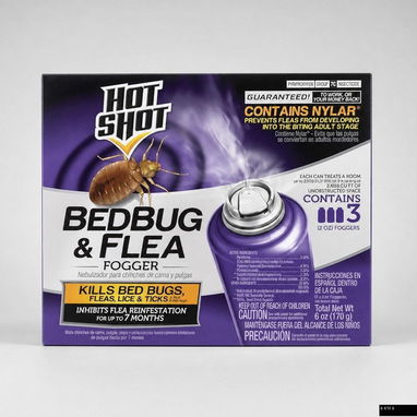 Hot Shot para chinches y pulgas, caja de 3 latas - 2/3