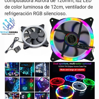 Fanes RGB 120mm para PC - Img 126496466