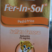 Sulfato Ferroso solución pediátrica, frasco de 50ml - Img 58213942