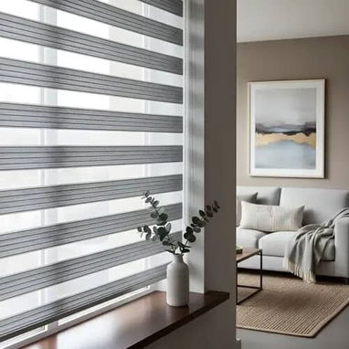 CORTINAS CORREDIZAS ELEGANTES TIPO ZEBRA - 4/5