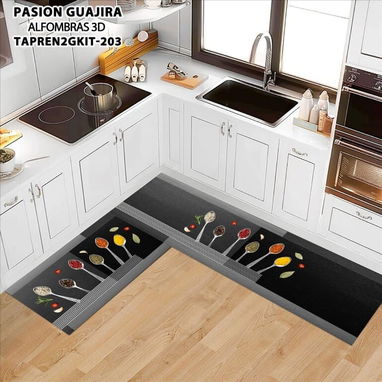 Alfombra de Cocina de 2 piezas - Img 117295115
