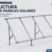 Estructura para panel solar - Img 56446022