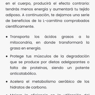 L-Carnitina cápsulas y líquida QUEMADOR DE GRASA - Img 42564581