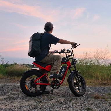 ✅ BICICLETA ELÉCTRICA DTTZH F6 - 6/6