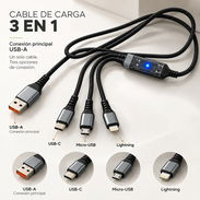 🔌 Cable de carga multifuncional - Img 57858609