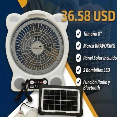 ventiladores recargables - Img 120298641