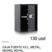 Caja fuerte Royal de 43 ltrs con llave y combinación manual - Img 56216027