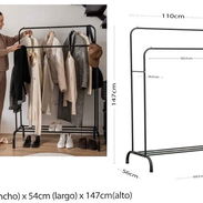 Colgador de ropa más zapatera 24500 cup - Img 54402119