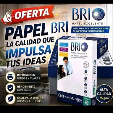 Paquetes de hojas blancas estilo carta - 2/2