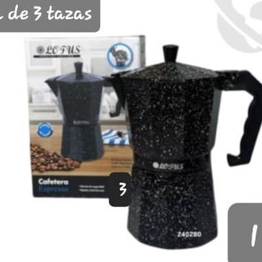 Cafeteras de 3,6,y de 9 tazas - Img 113494900