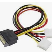 Adaptador de corriente SATA a 2 MOLEX - Img 56334971