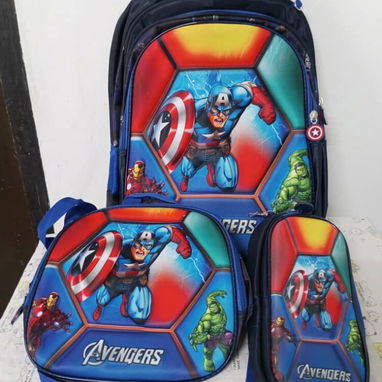 Lindas mochilas,con merendero ,cartuchera - Img 123244870