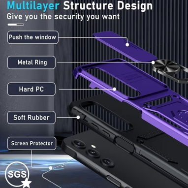 Forro para Samsung Galaxy A16 5G/4G – Purpura - Img 123273047