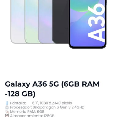 Samsung Galaxy 24fe 0km dua sim global somos tienda cambiate a gama alta . Mas modelo al whatsa - Img 124087917