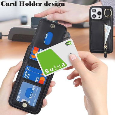 ☎️53544655 🛵 Entrega Disponible ⭐ Funda tipo cartera para iPhone 15 Pro Max con MagSafe y tarjetero magnético⭐ - Img 121833586