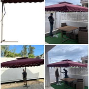 Sombrillas grandes para exterior, playa, piscina y terraza - Img 56773451