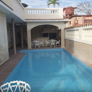Renta  piscina con recirculaciòn  🌊 Playa Boca Ciega 🌊 5 habitaciones( 52463651 ) 2 cuadras del mar, Paneles solares - Img 104019779