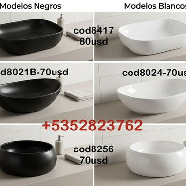Tazas de baño y lavamanos - Img 122483000