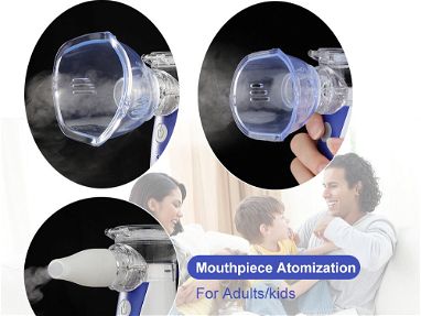 AEROSOL MEDICOS, Nebulizador ultrasónico de mano, humidificador de atomización portátil para niños y adultos - Img 41878491