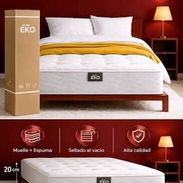 🛏️ Colchón Camero EKO – 137 × 190 × 20 cm - Img 56298349