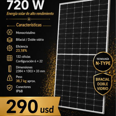 Panel Solar marca Boviet y JA Solar - 3/3