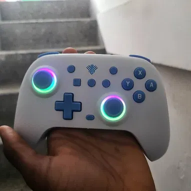 🔥MANDO INALÁMBRICO RGB EN VENTA 🆕en caja -🔋10-14h de uso continuo -Compatible con Nintendo Switch, PC - Img 122805369