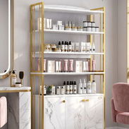 Estante para salón de belleza con 5 niveles y almacenamiento (CL) - Img 55955722