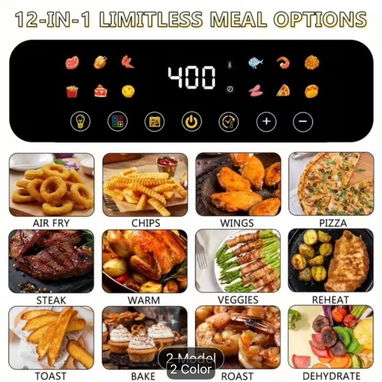 Air Fryer digital 12 en 1, 12L - Img 124726360