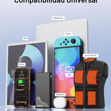 Power Bank GENSROCK 10000mAh portatil - 2/7