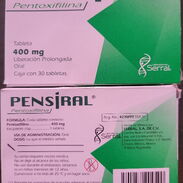 PENTOXIFILINA/ PENTOXIFILINA 400MG/ PENTOXIFILINA 30TABLETAS - Img 45589128