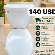 Juego de Taza de Baño con Tanque - Img 58153705