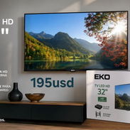 Tv EKO 32" con cajita y soporte - Img 57742686