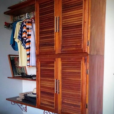Soportes para estantes, mesetas de mármol, armario - 10/10