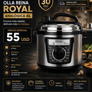 OLLA REINA ANALÓGICA 6L EKO Nuevas en Caja - Img 55950093