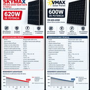 ‼️Paneles de 600w y 620w, Sistema solar de 8kw con 16000wh en bateria - Img 57290793