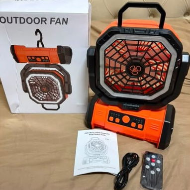 Ventiladores recargables  F26 modelo de f26 nuevos en su caja duración de 48 a 56 horas , 20 000mAh  60 usd ClodSky dura - Img 126765584