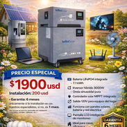 💡 ENERGÍA 24/7 💡 ESTACIÓN AIO INFINITY DE 3KW ONVERSOR Y 7WK BATERÍAS. MENSAJERÍA GRATIS Y GARANTÍA. TL 54833699 - Img 54887732