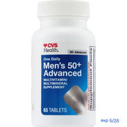 Suplemento multivitamínico y multimineral de hombre 65 tabletas - Img 54591242