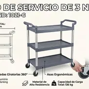 Mesas de carrito de servicios - Img 58175793