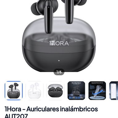 🎧 ¡Audífonos Auriculares Inalámbricos Bluetooth 1Hora! 🎶🌐 Varios modelos - Img 125931445