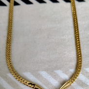 2 cadenas francesas de mujer en baño de oro. Nuevas - Img 47319174
