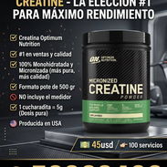 Creatina optimum Nutrition 100 servicios - Img 57132670