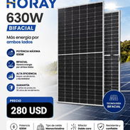 Paneles Solares 630W Horay Bifaciales monocristalinos 280 usd 🚨🚨🚨 - Img 57149616
