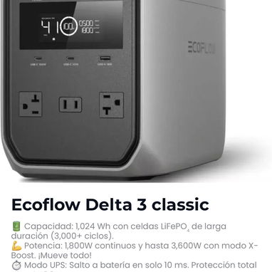 💥  Contamos con estaciones de energía portátiles a estren - 2/10