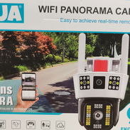 Camara de vigilancia Dual Lente, Alarma y audio bidireccional - Img 55528554